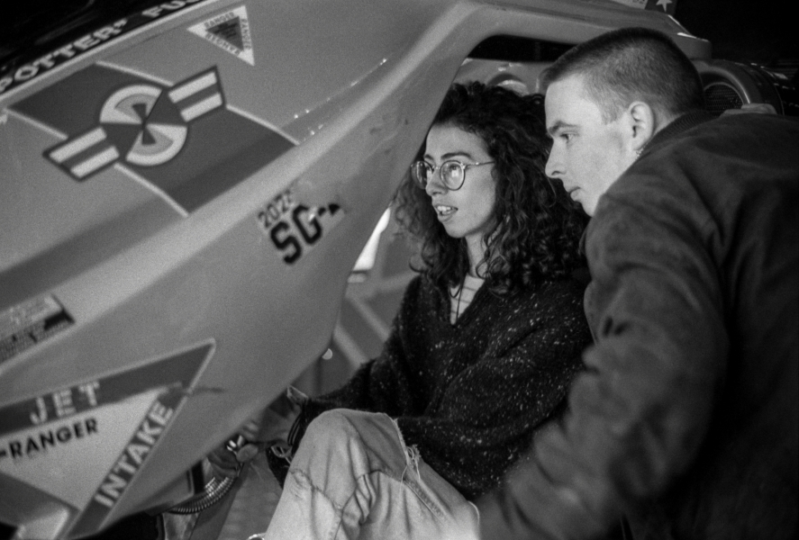 Computer Gaming on Pier, Llandudno, 1991 From British Coastal Resorts - Photographic Essay by Christopher John Ball