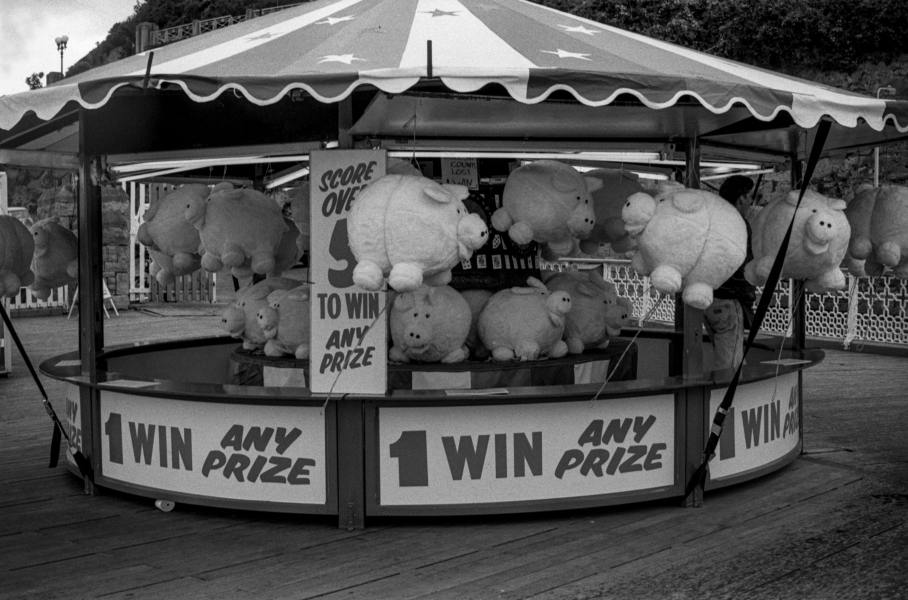 Pier Attraction, Llandudno, 1992 From British Coastal Resorts - Photographic Essay by Christopher John Ball