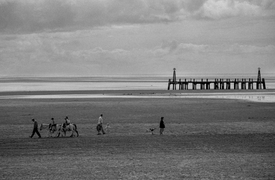 Donkey Rides, Lytham St Annes 1989 From British Coastal Resorts - Photographic Essay by Christopher John Ball