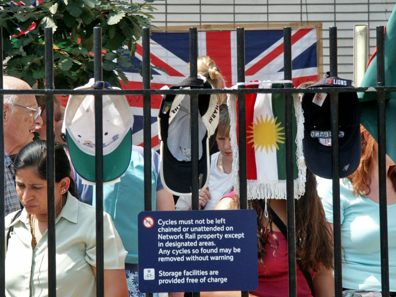 London - A City and its People - Terrorist Bombings, Kings Cross, 2 Minutes Silence July 2005 - A photographic study by Christopher John Ball - Photographer and Writer