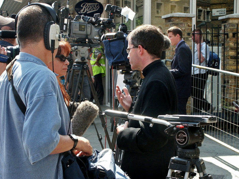 London - A City and its People - Terrorist Bombings, Kings Cross, 2 Minutes Silence July 2005 - A photographic study by Christopher John Ball - Photographer and Writer