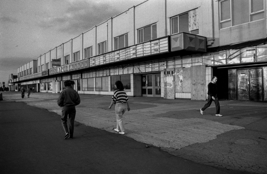 Derelict Attraction , Morecombe, 1989 From British Coastal Resorts - Photographic Essay by Christopher John Ball