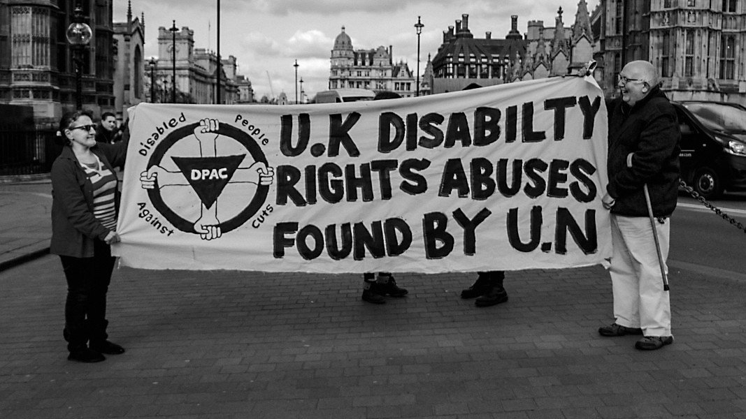 DPAC - Protest Against the PIP Changes - 7th March 2017 Westminster, London. Photographs by Christopher John Ball