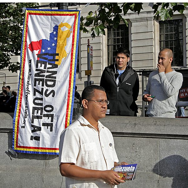 Student Demonstration against Fees at Trafalgar Square 6th October 2006 - London - A City and its People A photographic study by Christopher John Ball - Photographer and Writer