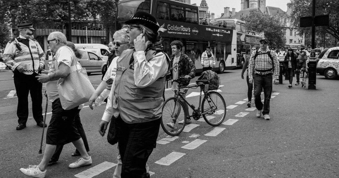 DPAC 'Trash The Tories' Demonstration 2017 General Election, London. 2nd May 2017 - Part Three - March Towards Conservative Party HQ.