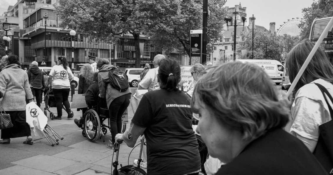 DPAC 'Trash The Tories' Demonstration 2017 General Election, London. 2nd May 2017 - Part Three - March Towards Conservative Party HQ.