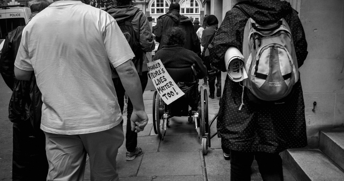 DPAC 'Trash The Tories' Demonstration 2017 General Election, London. 2nd May 2017 - Part Four - Outside Conservative Party HQ.