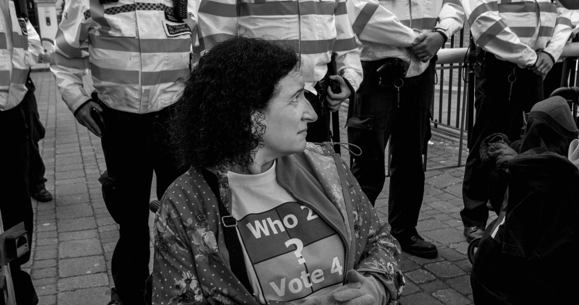 DPAC 'Trash The Tories' Demonstration 2017 General Election, London. 2nd May 2017 - Part Four - Outside Conservative Party HQ.