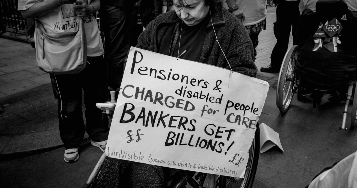 DPAC 'Trash The Tories' Demonstration 2017 General Election, London. 2nd May 2017 - Part Four - Outside Conservative Party HQ.