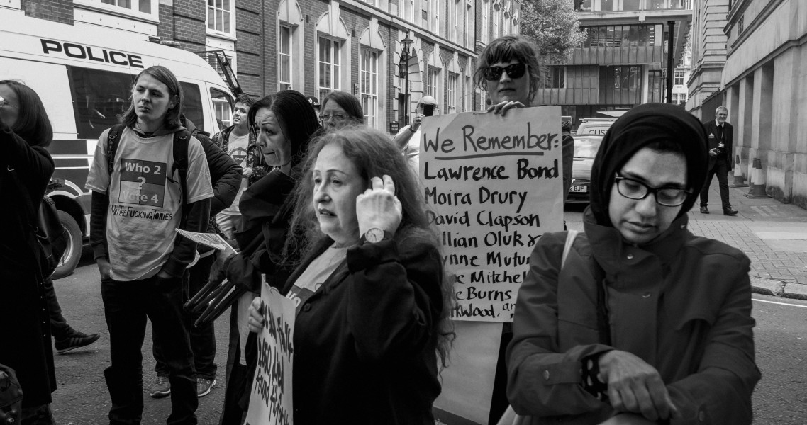 DPAC 'Trash The Tories' Demonstration 2017 General Election, London. 2nd May 2017 - Part Four - Outside Conservative Party HQ.