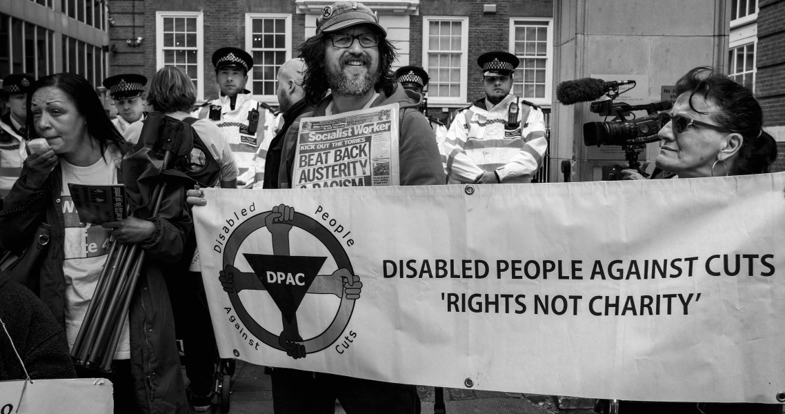 DPAC 'Trash The Tories' Demonstration 2017 General Election, London. 2nd May 2017 - Part Four - Outside Conservative Party HQ.