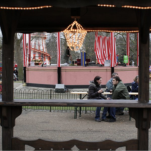 London - A City and its People - Hyde Park - 'Winter Wonderland' 2007/08 - A photographic study by Christopher John Ball - Photographer and Writer