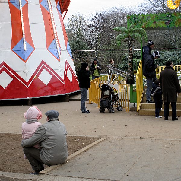 London - A City and its People - Hyde Park - 'Winter Wonderland' 2007/08 - A photographic study by Christopher John Ball - Photographer and Writer