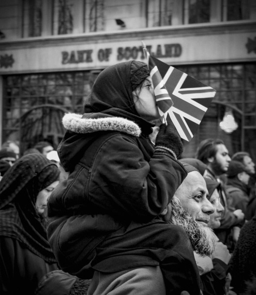 Muslim March against Danish Cartoons 18th February 2006 - London - A City and its People A photographic study by Christopher John Ball - Photographer and Writer