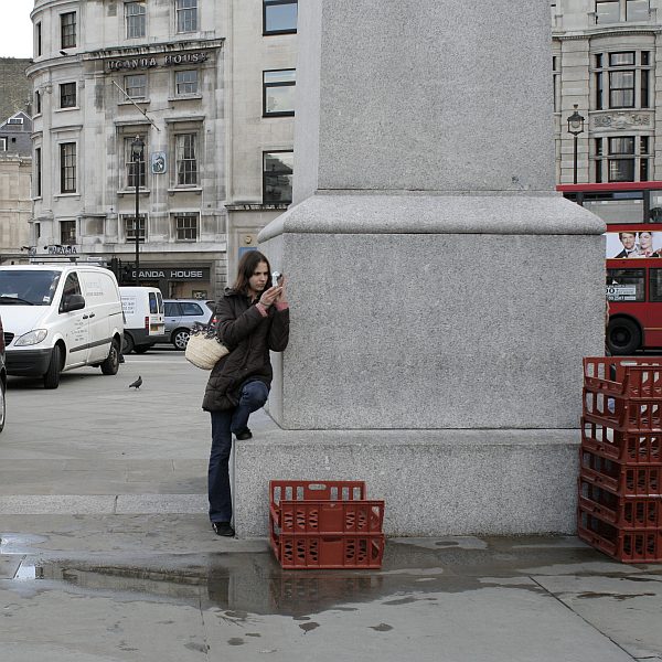 London - A City and its People - St Georges Day Trafalgar Square 2008 - A photographic study by Christopher John Ball - Photographer and Writer